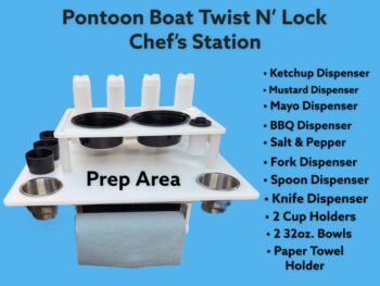 Pontoon Boat Twist N' Lock® Chef's Station
