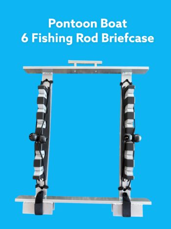 Pontoon Boat 6 Fishing Rod Briefcase